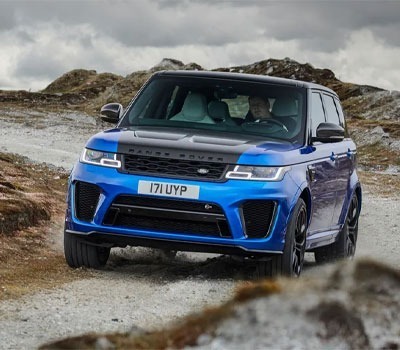 Rent a feature-packed Range Rover SVR and easily elevate your driving experience